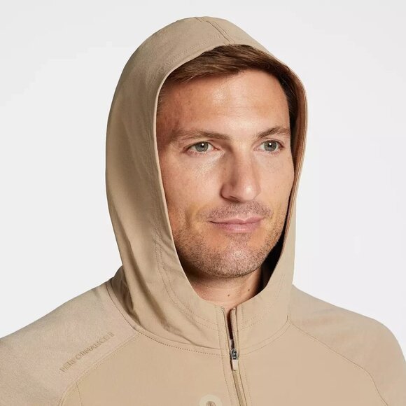 Walter Hagen Men's Performance 11 Full Zip Hooded Golf Jacket Khaki Size XXL - Picture 7 of 7